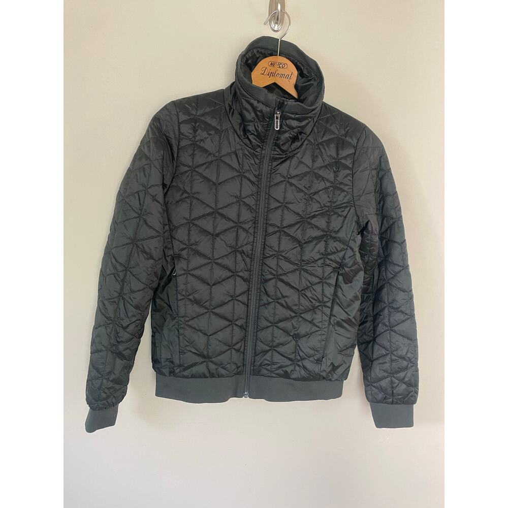 Under Armour Coldgear reactor performance jacket womens size small green EUC